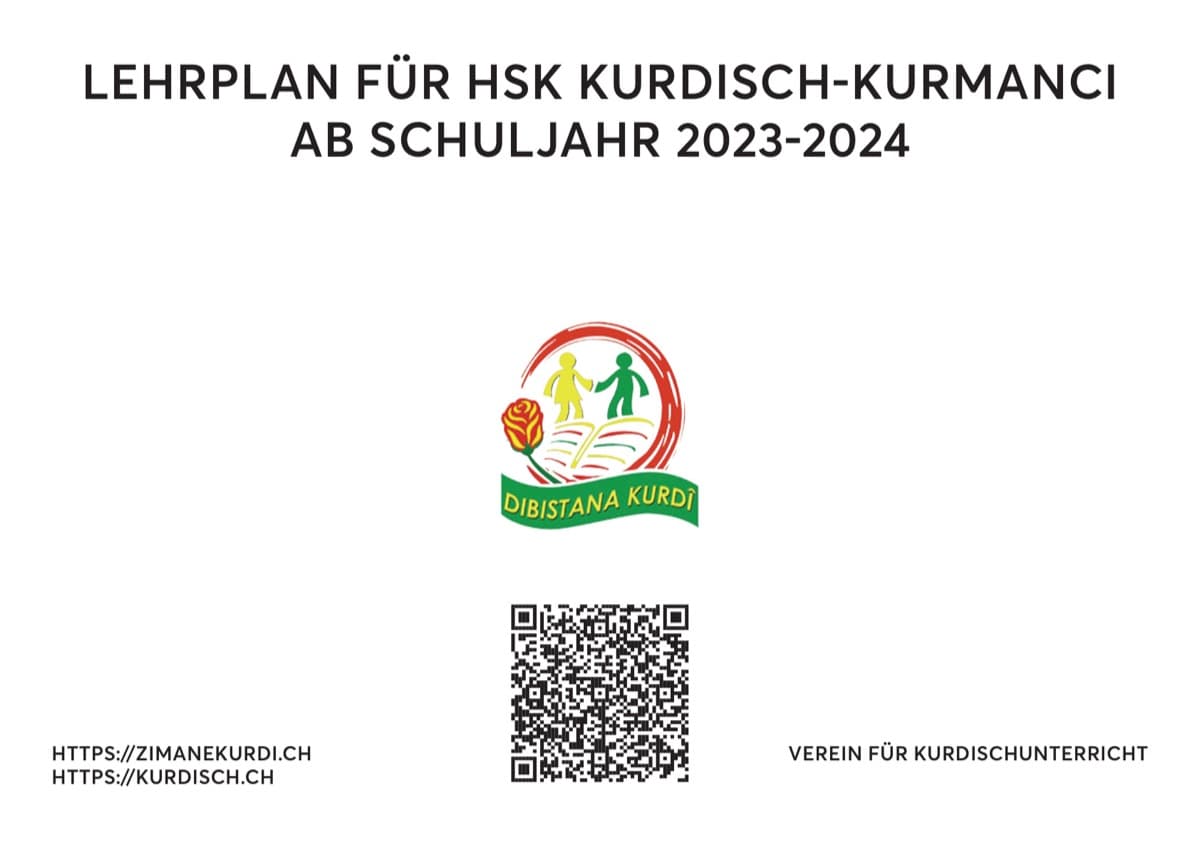 PLANSAZÎ – Lehrplan Kurdisch ab 2023-24